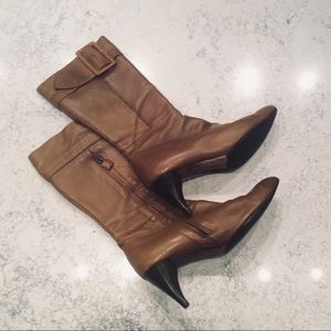 ❌ SOLD ❌ Costume National Caramel Stiletto Boots - 8